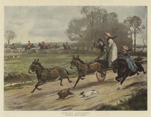 Les Filles de Nimrod - George Goodwin Kilburne